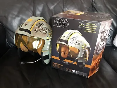 Buy Trapper Wolf Star Wars Black Series Surround Sound Helmet + LED / Carson Teval • 70£