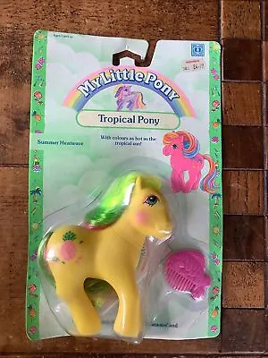 Buy My Little Pony, Tropical Pony - Summer Heatwave Vintage Original Packaging • 42£