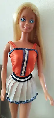 Buy Vintage Mattel Barbie_ Orig. Sport Star Tennis Barbie Original Outfit _1980 • 57.56£