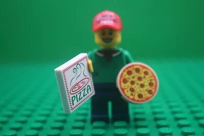 Buy Lego Pizza Delivery Guy Minifigure Col189 Col12-11 Series 12 Collectibles (#1720 • 4.99£