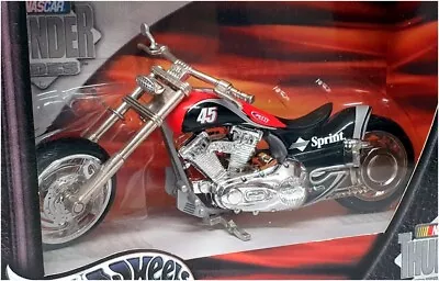 Buy Hot Wheels 1/18 Scale 55720 Nascar Thunder Rides Motorbike #45 Sprint Red/Black • 24.99£