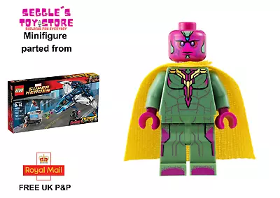 Buy Lego Marvel Super Heroes Vision Minifigure 76032 The Avengers Quinjet City Chase • 49.99£
