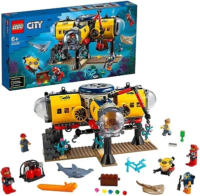 Buy LEGO 60265 - City Ocean Exploration Base Deep Sea - New & Sealed • 76.39£