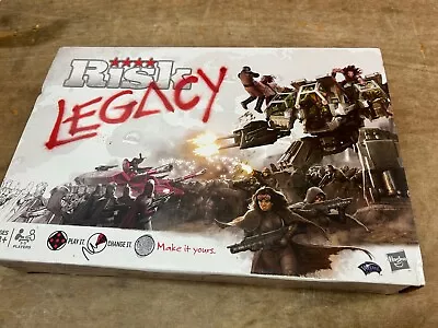 Buy Risk Legacy Strategy Tabletop Game, Strategy 2011 Hasbro Used Spares Unchecked • 19.99£