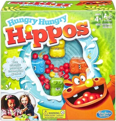 Buy Hasbro Gaming Elefun And Friends Hungry Hungry Hippos Game • 18.89£
