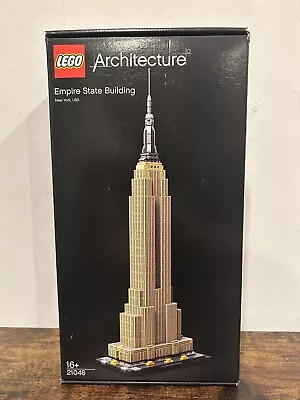 Buy LEGO Architecture Empire State Building Set 21046 With Manual And Original Box • 100£