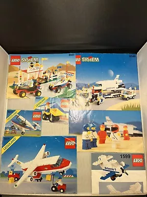 Buy Lego Town Vintage Instruction Manuals X6 • 10£