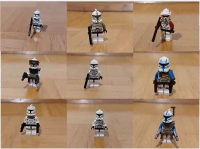Buy LEGO Star Wars Clone Clone Trooper Figures Clone Warriors Phase 1 Phase 2 TOP • 27.79£