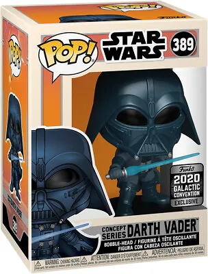 Buy 2020 Star Wars - Darth Vader 389 Galactic Convention Exclusive - Funko Pop! - Vi • 30.27£
