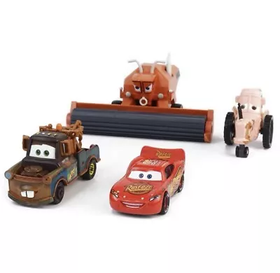 Buy Disney Pixar Cars Tow Mater Frank Tractor McQueen 1:55 Diecast Toys Car New UK • 12.99£
