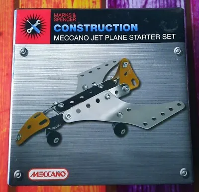 Buy Meccano Jet Plane Starter Set M&S  Construction New • 8£