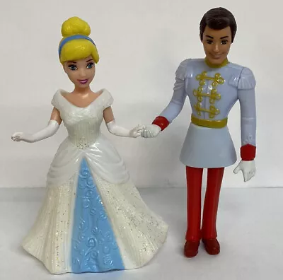 Buy Disney Mattel Princess Magiclip Doll Wedding Edition Cinderella & Prince • 19.95£
