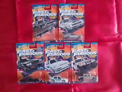 Buy Hot Wheels H W Decades Of Fast Fast Full Set Fast And Furious • 15.99£