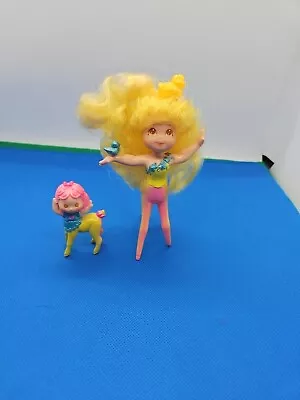 Buy Vintage Sea Wees Shimmer Centaur Meadow And Baby Fauna Yellow Dolls Kenner  • 18.94£