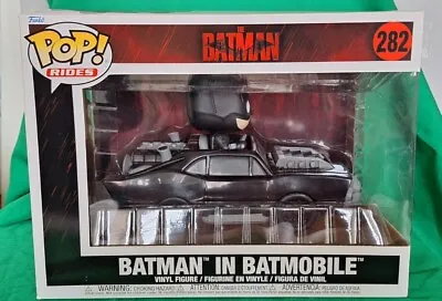 Buy Funko Pop! Rides Batman In Batmobil #282 DC Minor Box Dents • 10£