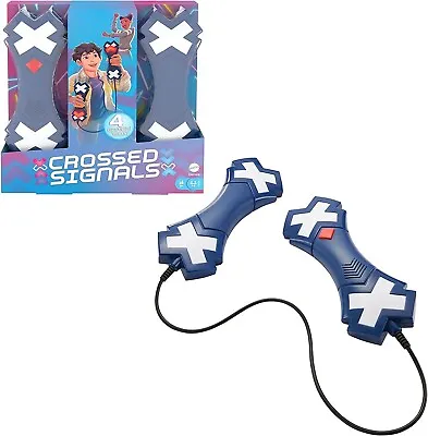 Buy Mattel Games ​CROSSED SIGNALS Electronic Game With Pair Of Talking Light Wands • 14.99£