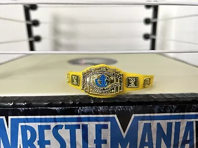Buy WWE Intercontinental Championship Belt Yelllow Wrestling Figure Accessory Mattel • 7.99£