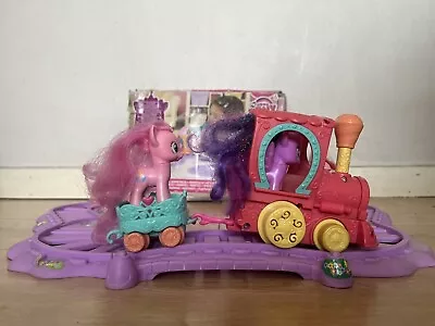 Buy 7 Piece My Little Pony Play Set (4 My Little Pony, Train Tracks, Train, Cart) • 18£