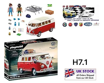 Buy New Official VW Playmobile 70176 Volkswagen T1 Camping Camper Bus 7E9087511A • 49.99£