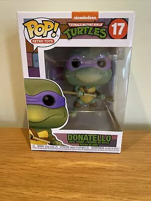 Buy Teenage Mutant Ninja Turtles Donatello Pop Retro Toys Funko 17 • 15£