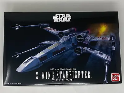 Buy Bandai Star Wars 1/72 Scale X- Wing STAR Fighter Plastic Model Kit New In Box • 60.28£