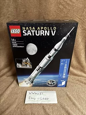 Buy LEGO Ideas: NASA Apollo Saturn V (21309) RETIRED BRAND NEW • 175£