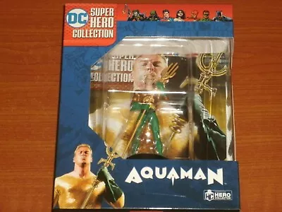 Buy DC Classic Figurine Collection: AQUAMAN 'Arthur Curry' 2019 Re-Issue Eaglemoss • 14.99£