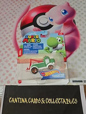 Buy Hot Wheels Super Mario Character Cars Die Cast Car Yoshi - New Sealed - 4/8 • 9£
