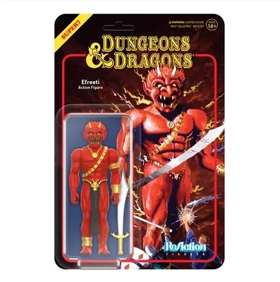 Buy Dungeons & Dragons ReAction W1  Efreeti  Figure SUPER7 3.75  • 19.95£
