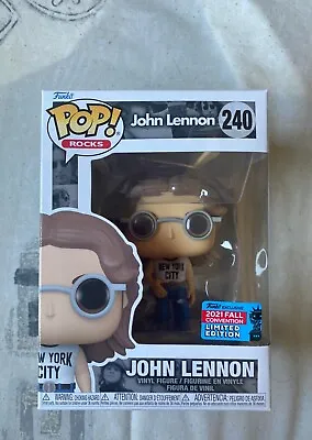 Buy John Lennon (NYCC Fall Convention 2021 FUNKO POP) *240 • 35.99£