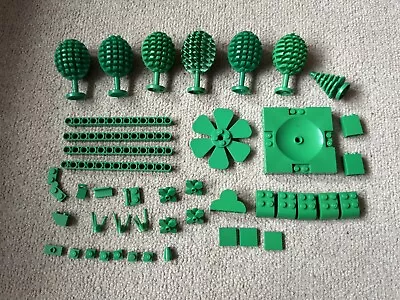 Buy 44 X Green Lego Pieces - Trees , Plants , Green Tiles, Flowers • 7.99£