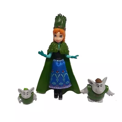 Buy Disney Frozen Anna And  Doll Troll Wedding Mattel 2015 Figures • 9.99£