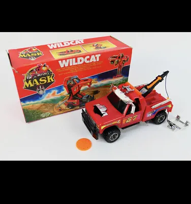 Buy Kenner MASK Wildcat Pickup Truck Boxed Incomplete 1980’s M.A.S.K Vintage 1987 • 149.99£