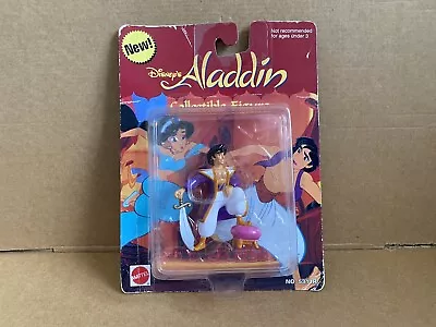 Buy Vintage Mattel Disney Aladdin Figure, 1994, TV Series, RARE, Good Cond, On Card. • 10£