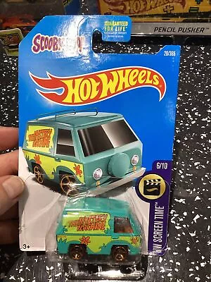 Buy Hot Wheels HW SCREEN TIME - THE MYSTERY MACHINE - SCOOBY-DOO! - 2017 28/365 - L • 20£
