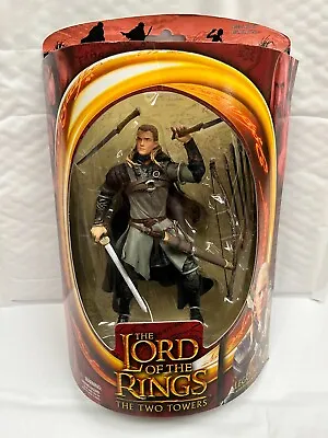 Buy Bnib Lord Of The Rings Legolas W/ Rohan Armor Toy Biz Action Figures Two Towers • 17.99£