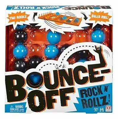 Buy Mattel Bounce-Off Rock N Rollz Ages 7+ 2-4 Players - NEW IN DAMAGED BOX • 13.49£