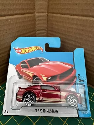 Buy Hot Wheels 07 Ford Mustang Red 95/250 (HW City 2014) • 5.49£