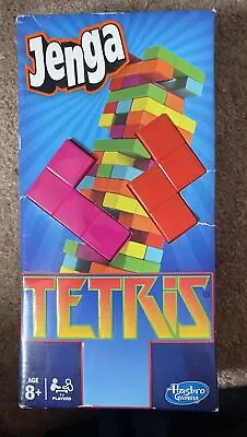 Buy Jenga Tetris Hasbro Game Classic Stacking Blocks Game Includes Instructions -VGC • 7.99£
