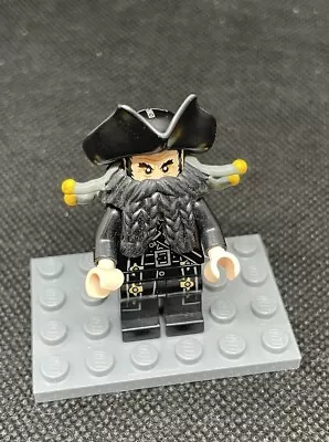 Buy Lego BLACKBEARD Minifigure Poc007 | Pirates Of The Caribbean | Set 4192 & 4195 • 12.99£