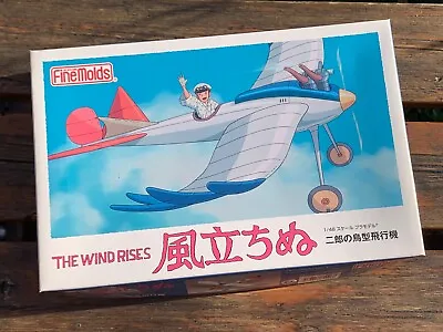 Buy Studio Ghibli 1/48 Jiro Bird Wing Aircraft By FineMolds • 25.50£