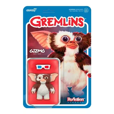 Buy Gremlins W1  Gizmo Figure  3.75  Super7 ReAction Figure  GREM-04652 • 20.95£