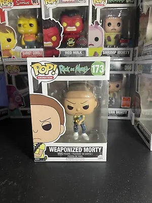 Buy Funko POP! Rick And Morty - Weaponized Morty #173 + Protector • 8£