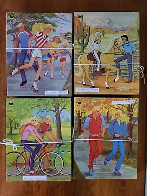 Buy Vintage 1982 Barbie Puzzle LOT Of 4 As Seen 100 Piece 14 X18  Whitman Mattel 80s • 42.62£