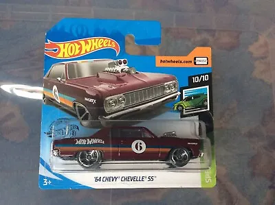 Buy Hot Wheels ‘64 Chevy Chevelle SS 62/250 2019 In Purple/Maroon • 3.75£