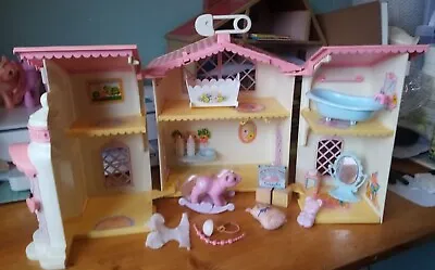 Buy Vintage 80s G1 My Little Pony Lullabye Nursery With Accessories Read Description • 25£