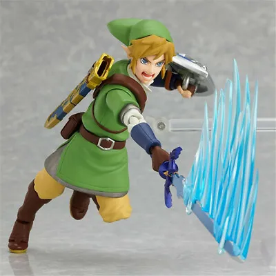 Buy HOT The Legend Of Zelda: Skyward Sword Link Action Figure Toy With Box Figma 153 • 25.33£