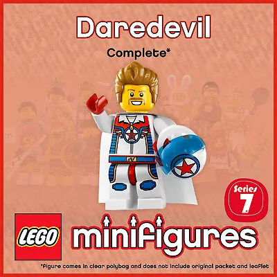 Buy GENUINE LEGO Collectable Minifigures Series 7 Daredevil Col07-7 Col103 8831 • 5.99£