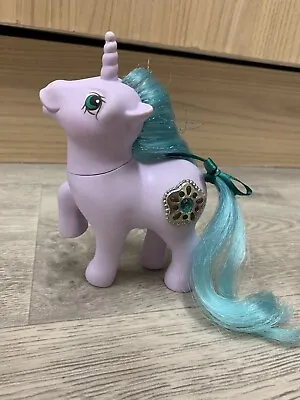 Buy My Little Pony G1 Princess Sparkle Amethyst Unicorn Pony 1987 Hasbro Vintage • 14.99£