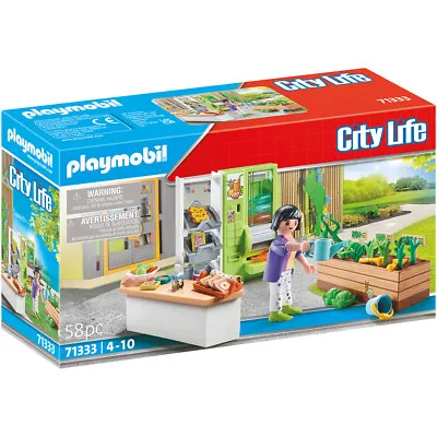 Buy Playmobil City Life Lunch Kiosk Playset With Figures • 17.49£